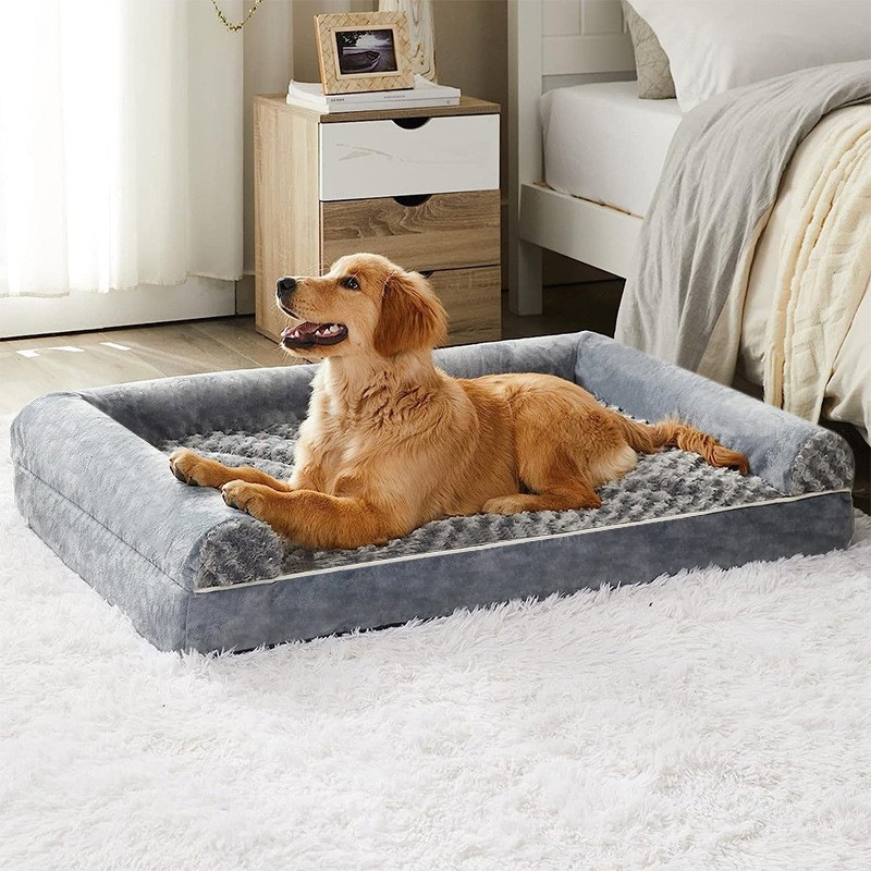 Detachable Washable Dog Bed Anti-Slip Bottom