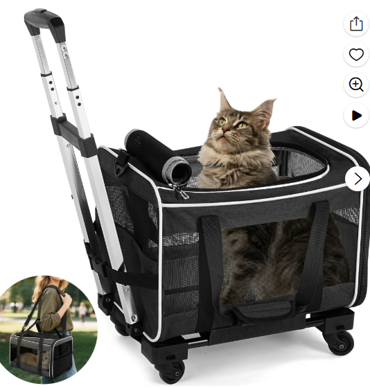 Large Capacity Oxford Cloth Portable Pet Carrier