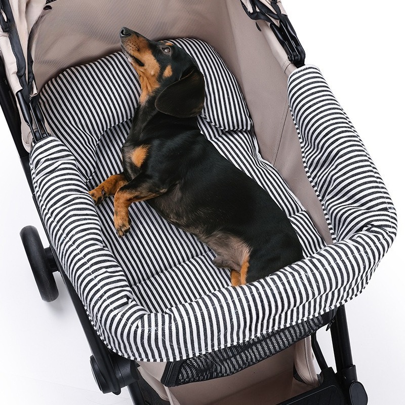 Machine Washable Pet Stroller Seat Mat