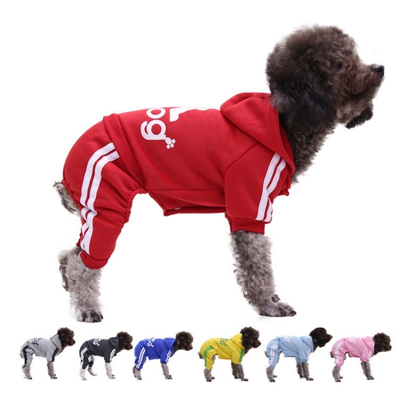 Classic Winter Hoodie for Four-Legged Pets