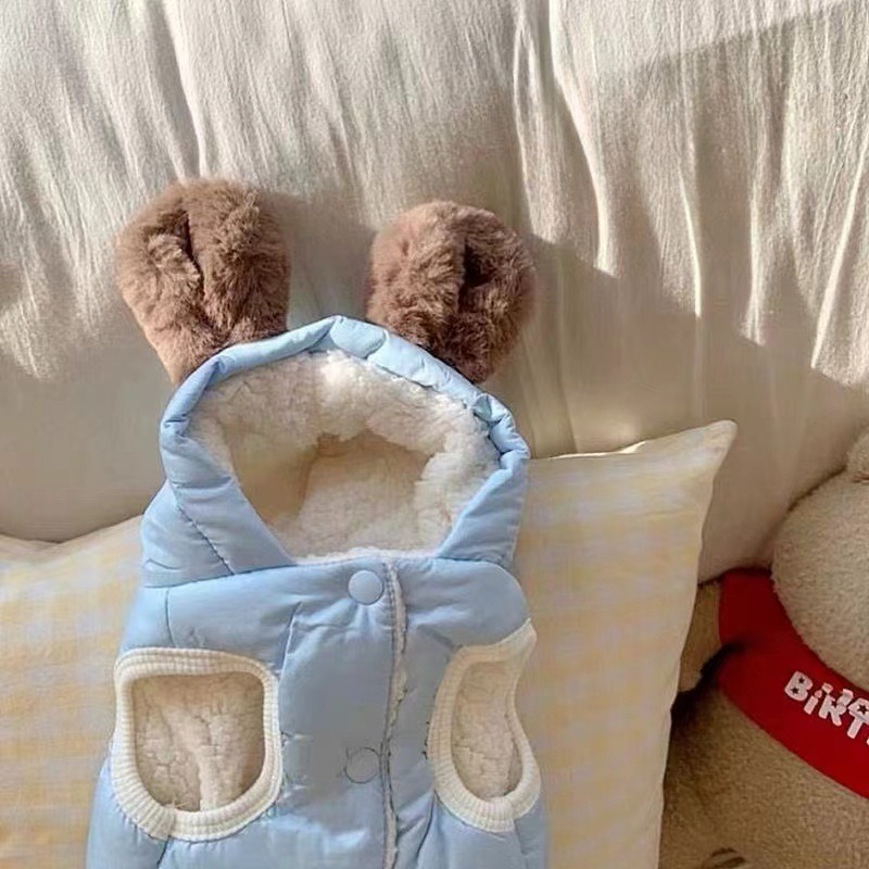 Teddy Bear Winter Jacket with Fleece Lining
