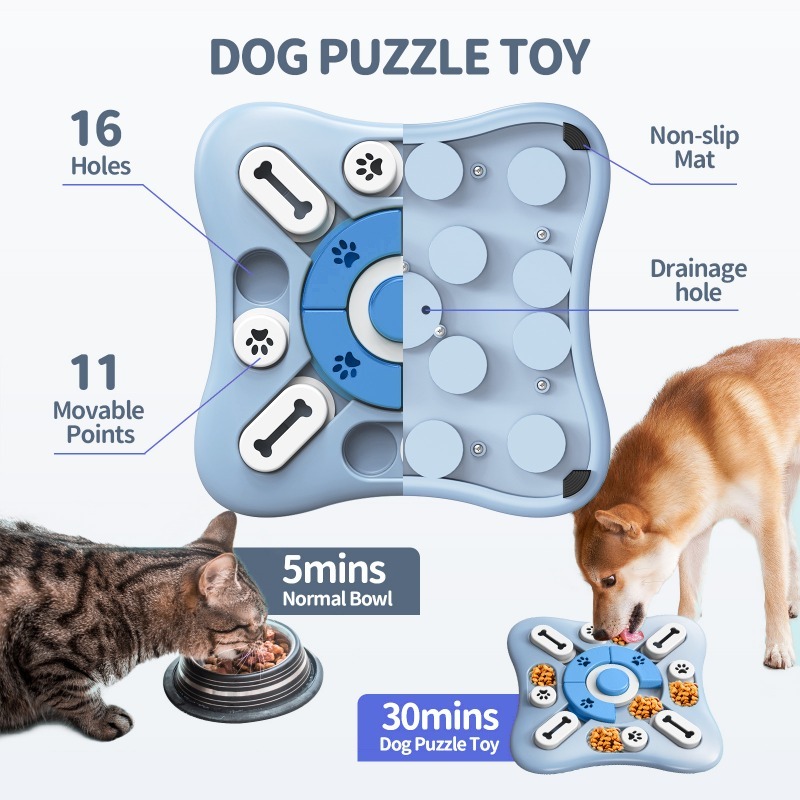 Interactive Slow Release Treat Dispensing Toy