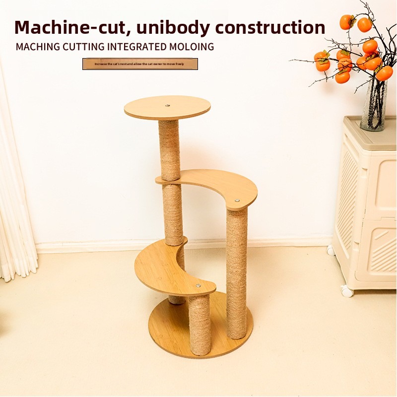 Four-Story Classic Cat Climbing Rack