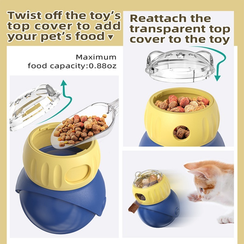 Leakproof Slow Feed Pet Bowl for Weight Control