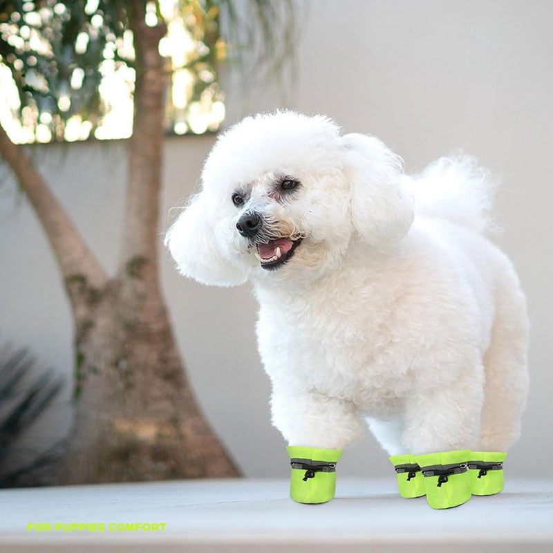 Reflective Waterproof Dog Shoes Soft Sole