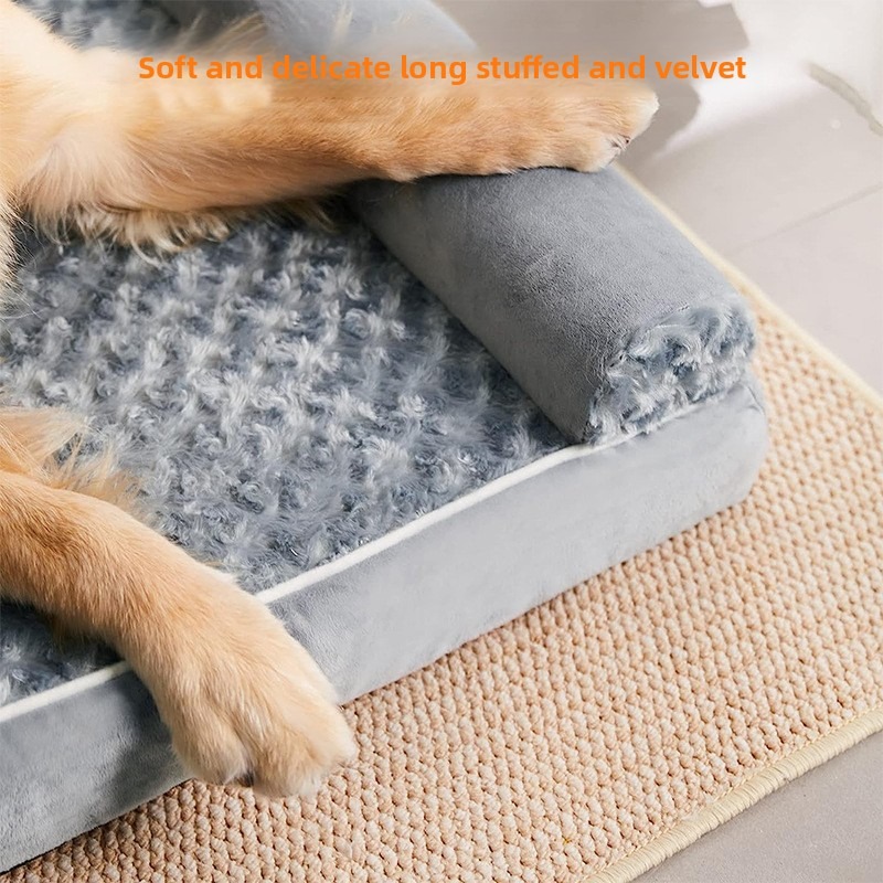 Detachable Washable Dog Bed Anti-Slip Bottom