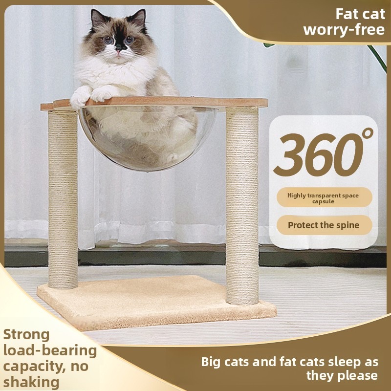 Stable Scratch-Resistant Cat Scratching Platform
