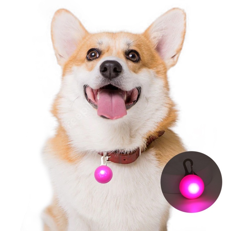 LED Luminous Dog Collar with Anti-Loss Feature