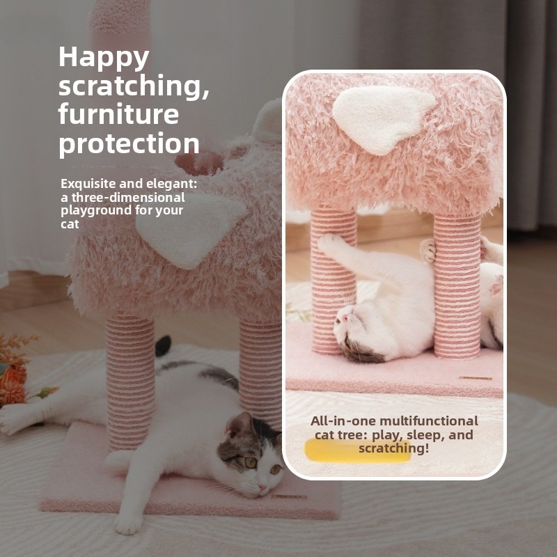 Multi-Functional Cat Climbing Rack and Nest