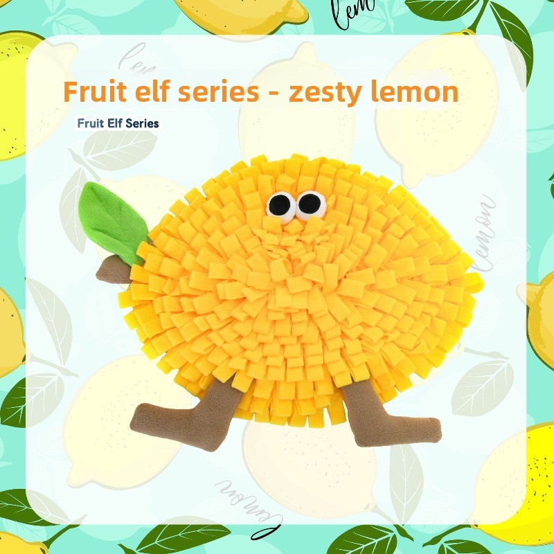 Fruit Pattern Pet Foraging Mat Indoor