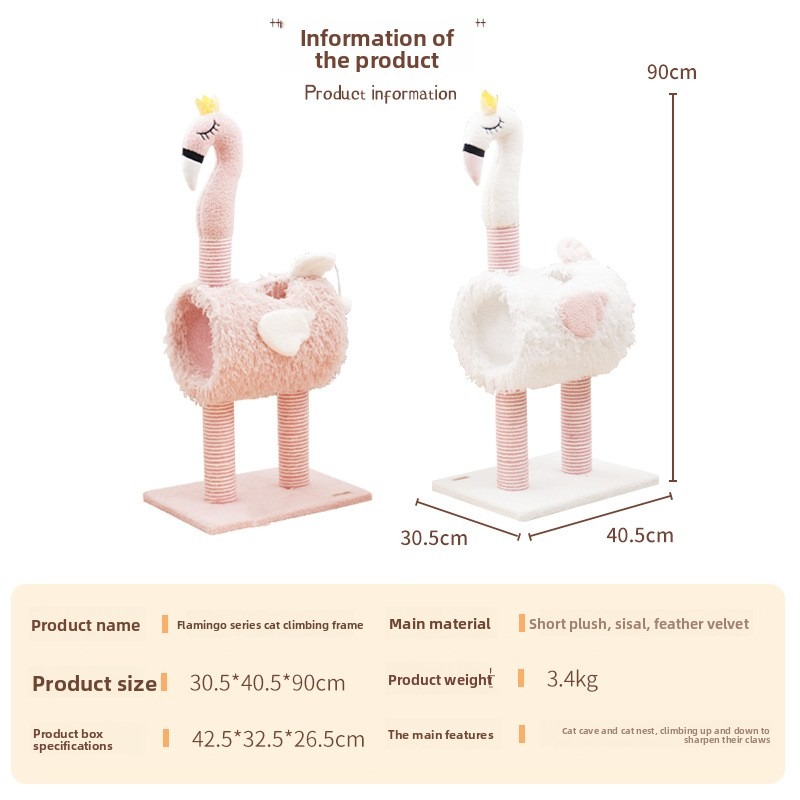Multi-Functional Cat Climbing Rack and Nest