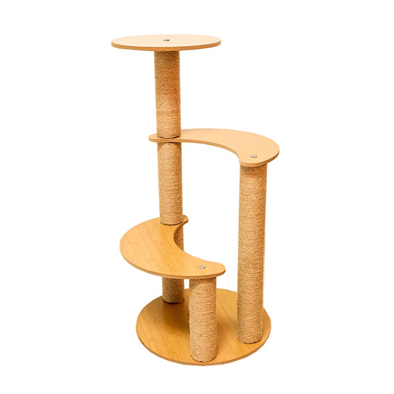Four-Story Classic Cat Climbing Rack