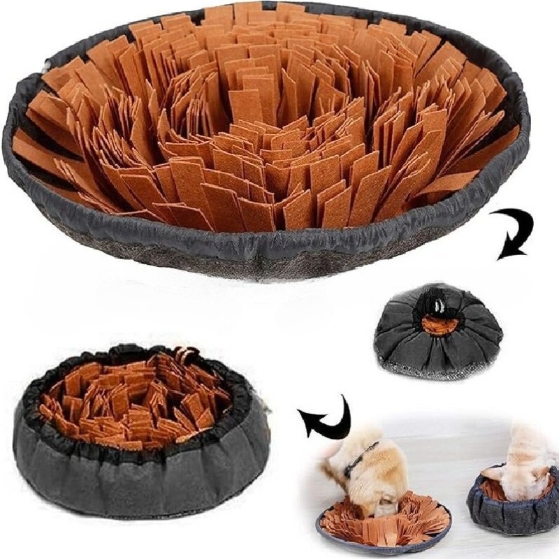 Dual Layer Pet Sniffing Feeding Mat