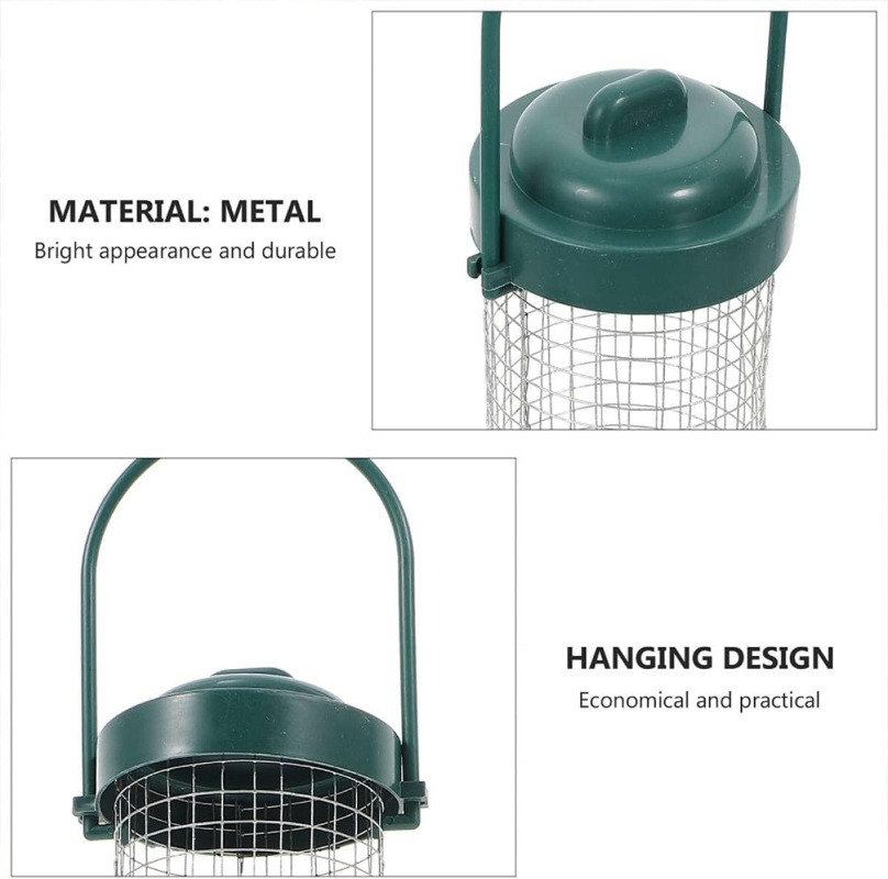 Wrought Iron Mesh Wild Bird Feeder