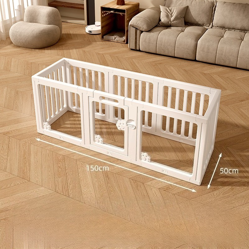 Transparent Acrylic Pet Fence for Modern Home