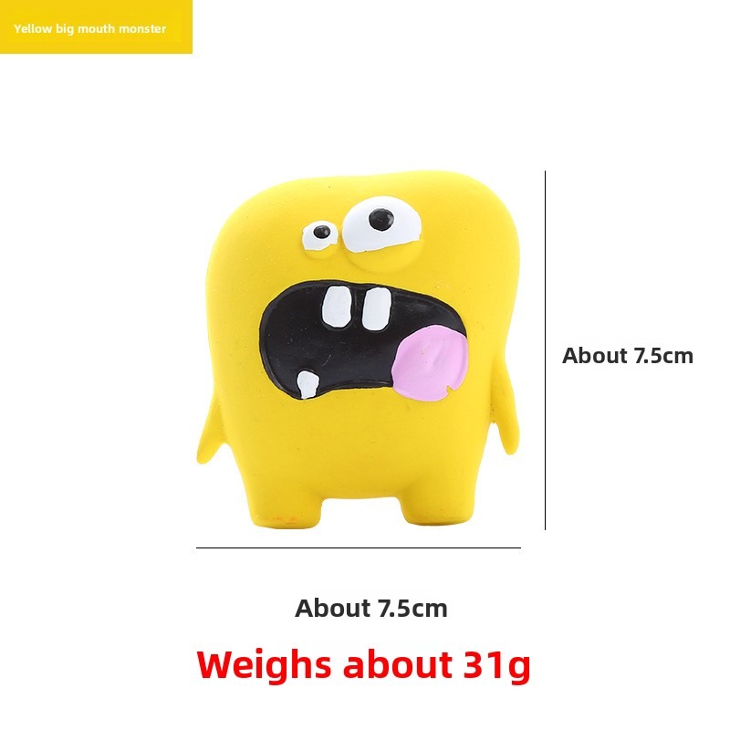 Natural Rubber Squeaky Chew Toy for Puppies