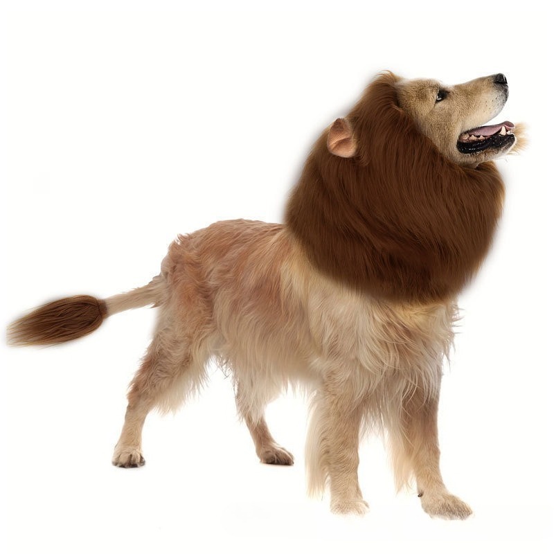 Lion Mane Cosplay Headgear for Halloween