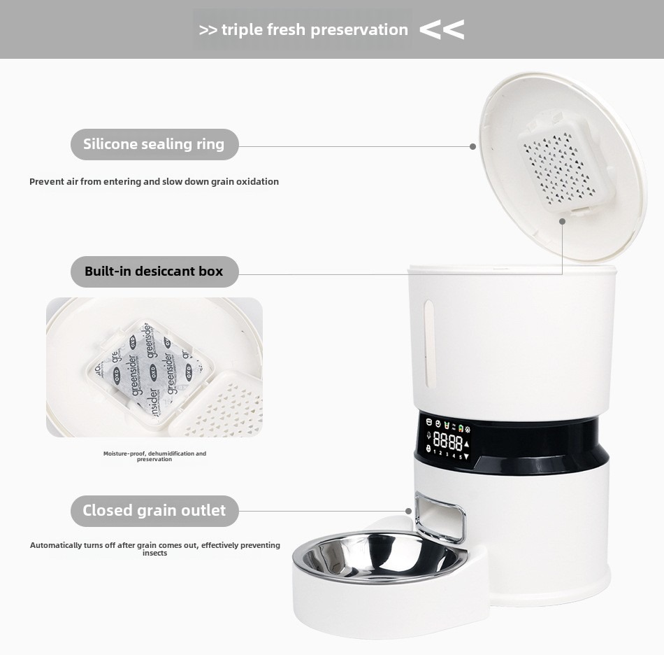 Electric Smart Pet Food Dispenser