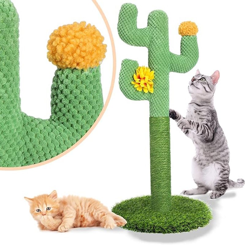 Cactus Themed Cat Tree