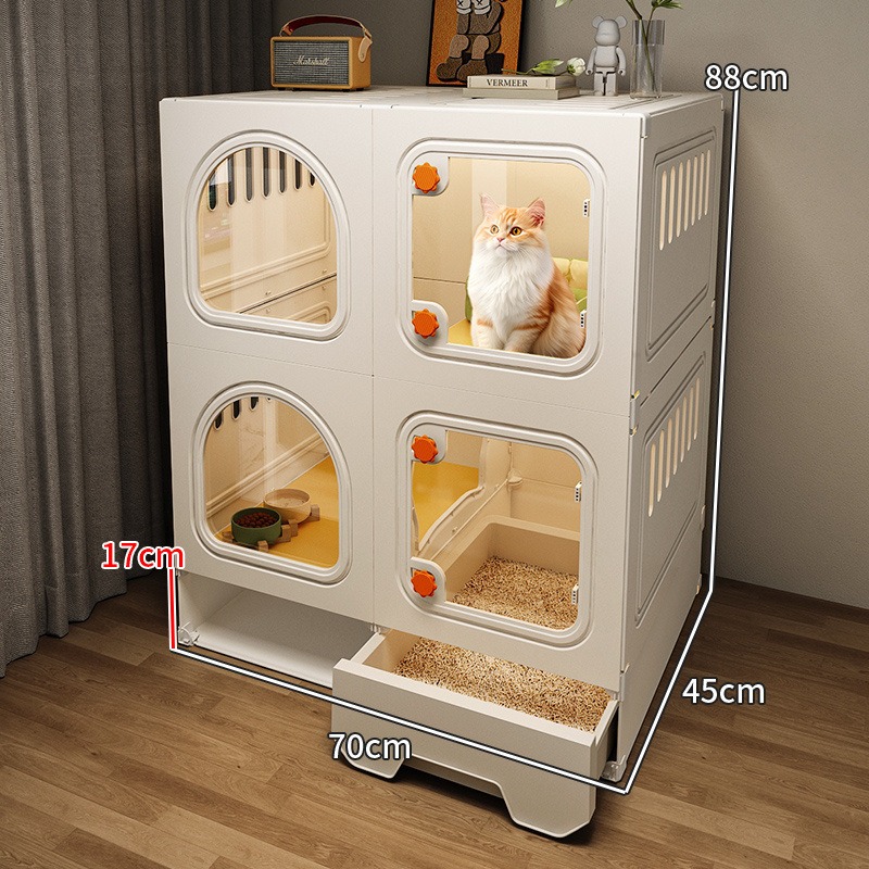 All-In-One Customizable Pet Villa with Ventilation