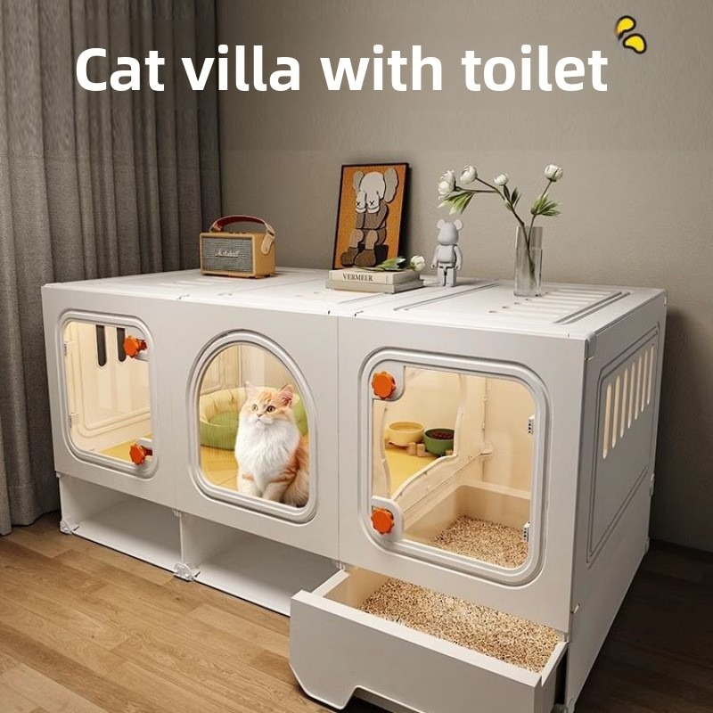 All-In-One Customizable Pet Villa with Ventilation
