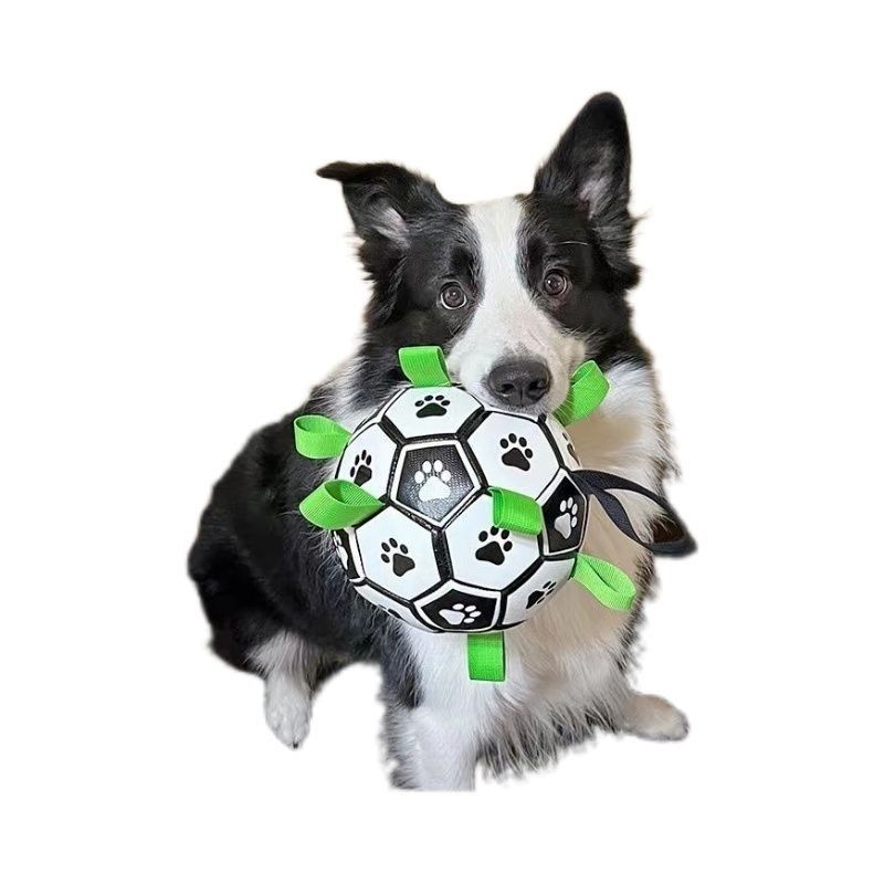 PU Material Soccer Ball for Outdoor Dog Training