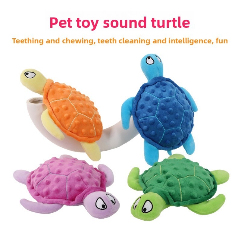 25cm Sounding Plush Dog Toy for Teeth Cleaning