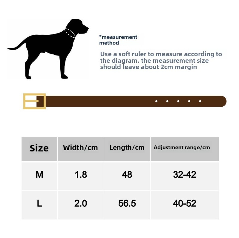 Woven Oxhide Dog Collar with Hook Loop Closure