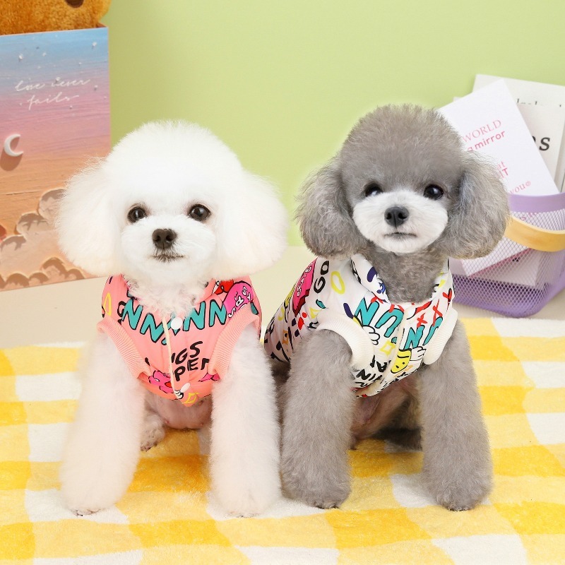 Print Dog Sweater with Traditional Design