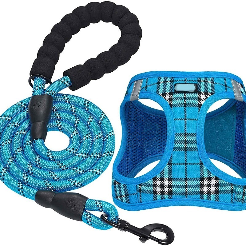 Dog Harness Leash Set Nylon Quick Release