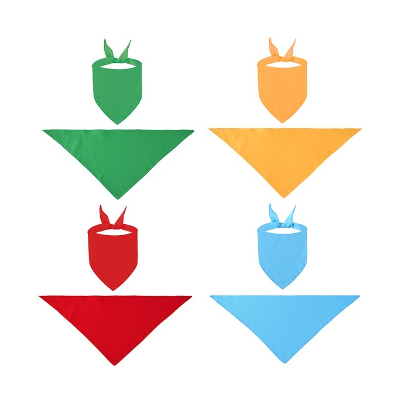 Soft Triangle Pet Drool Towel with Logo