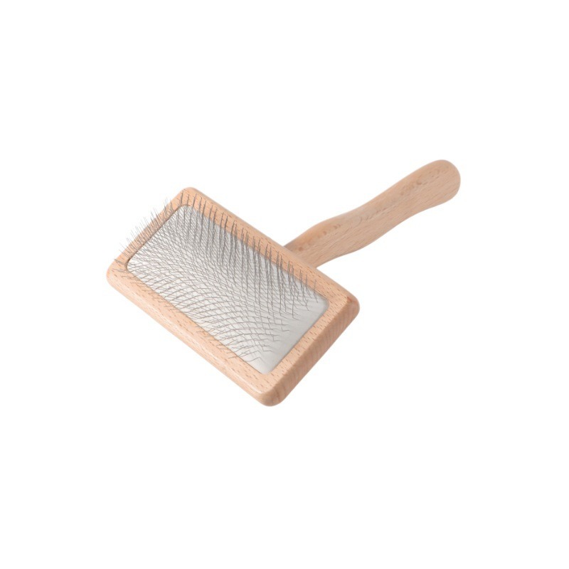 Wood Handle Pet Hair Comb and Brush for Floating Hair