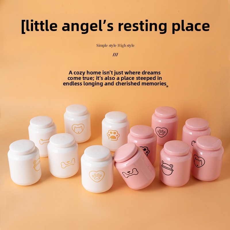 Eco-Friendly Ceramic Dog Cremation Urn