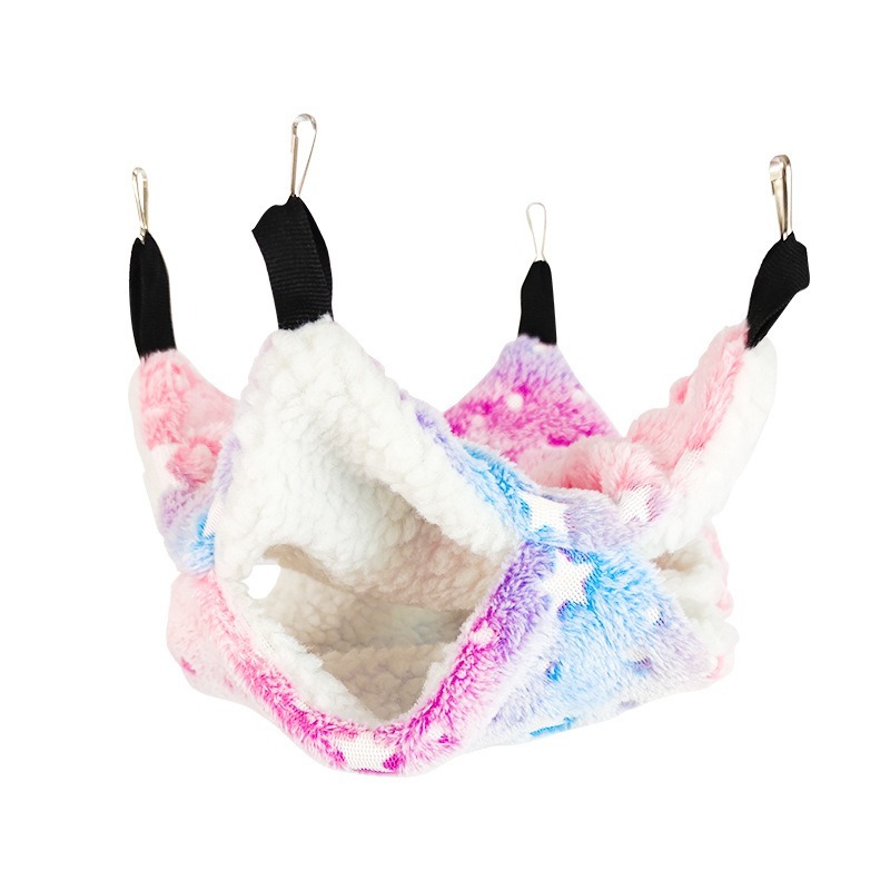 Small Pet Plush Hammock for Sugar Glider and Hamster