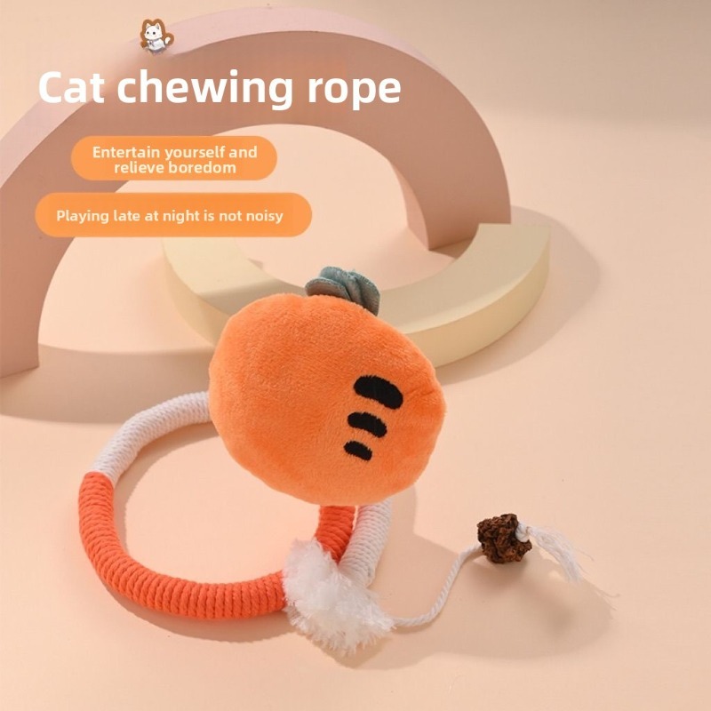 Cotton Rope Cat Teeth Cleaning Toy