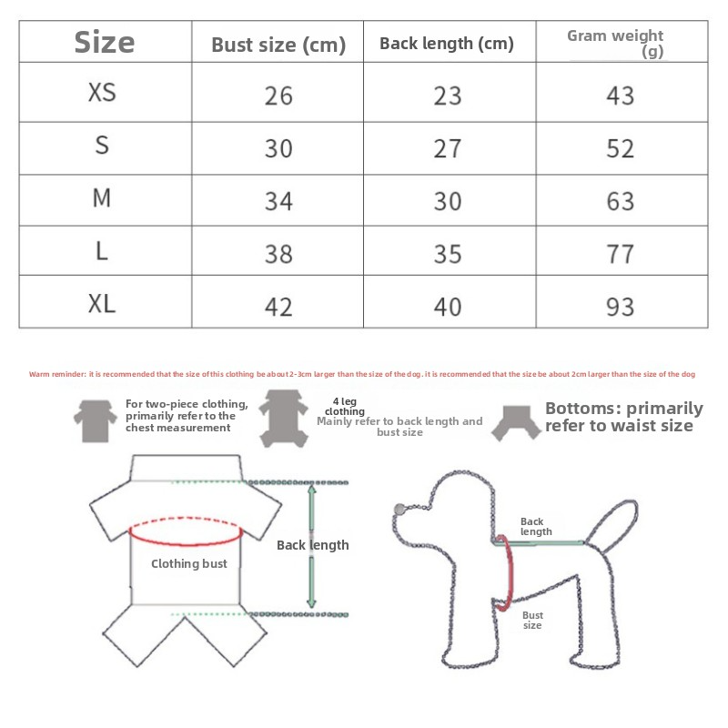 Solid Color Dog Warm Sweater for Autumn Winter