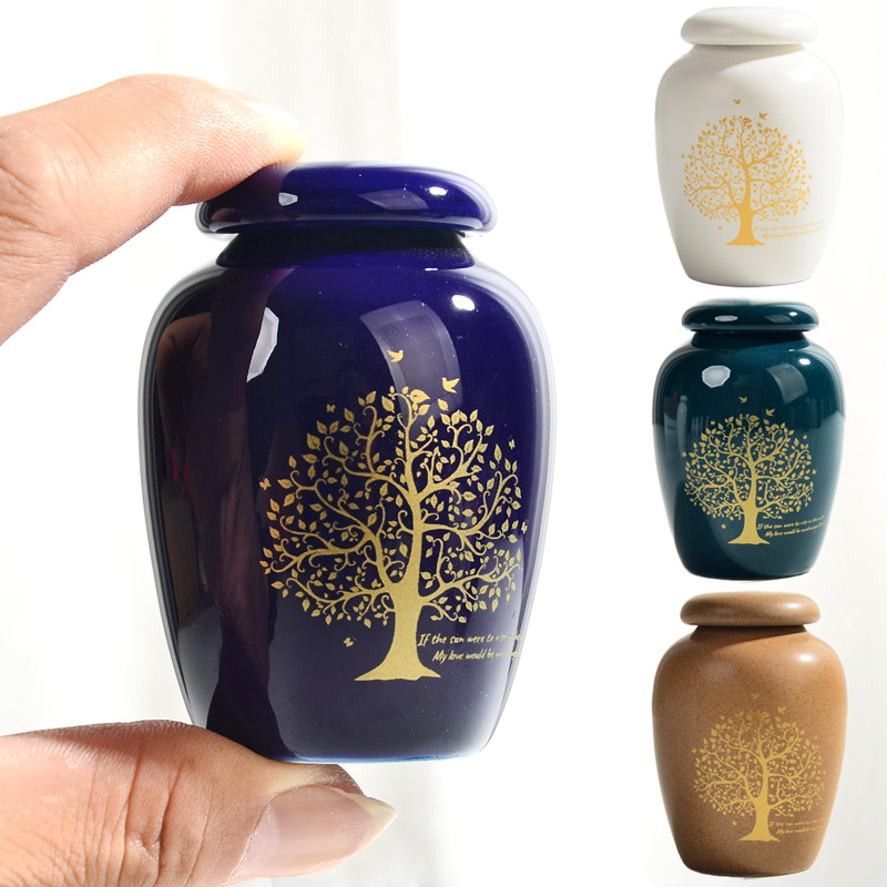 Mini Ceramic Cremation urn