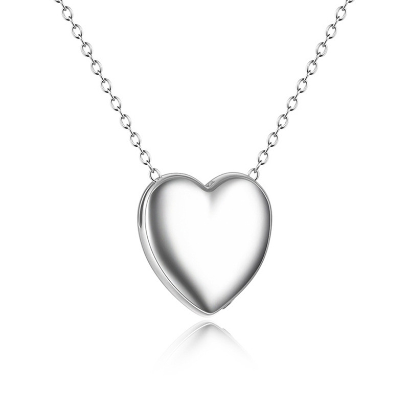 Silver Heart Urn
