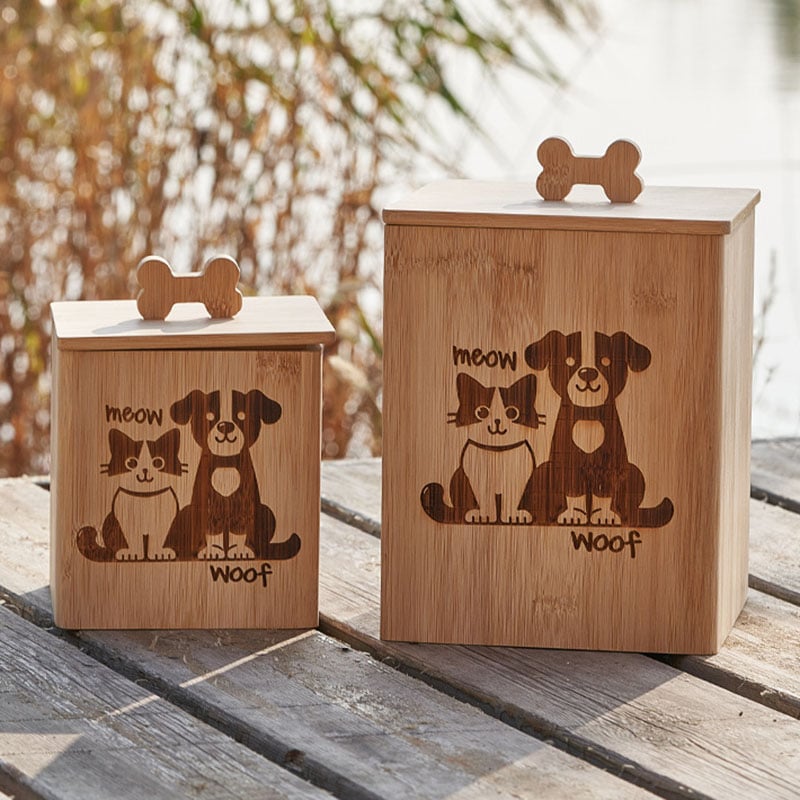 Bamboo Pet Urns