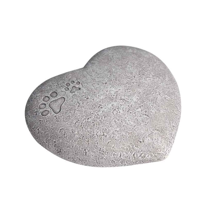 Cat Dog Heart Shaped Memorial Pet Urns