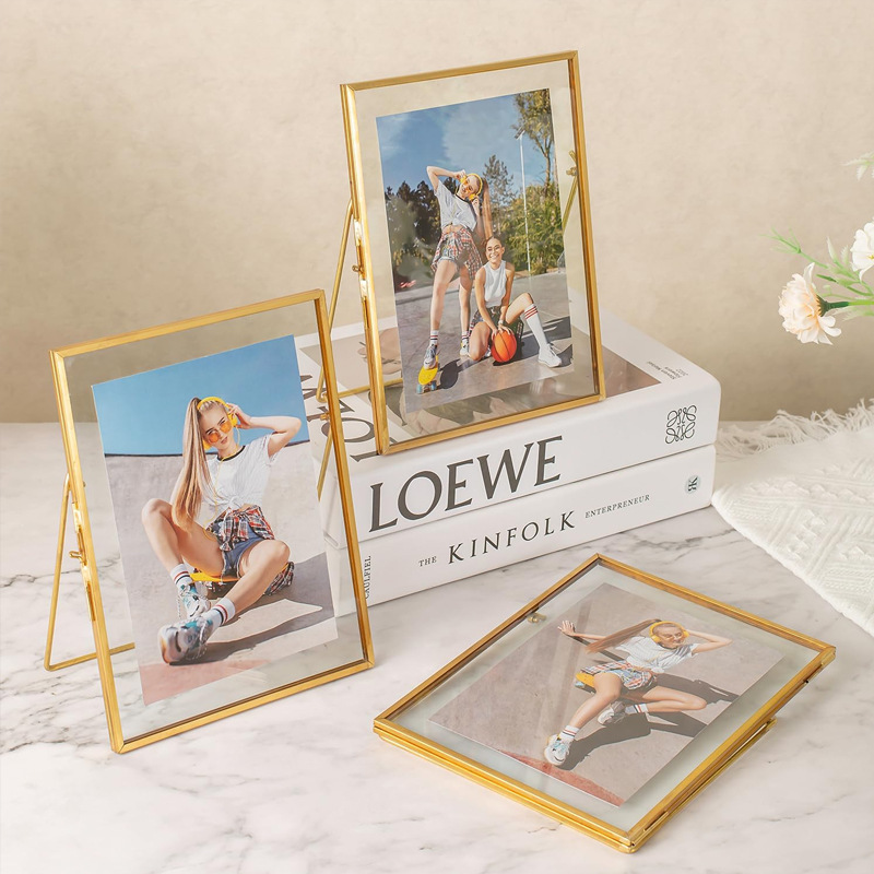 Gold Floating Frame