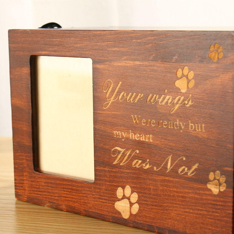 Solid Wood Pet Urn