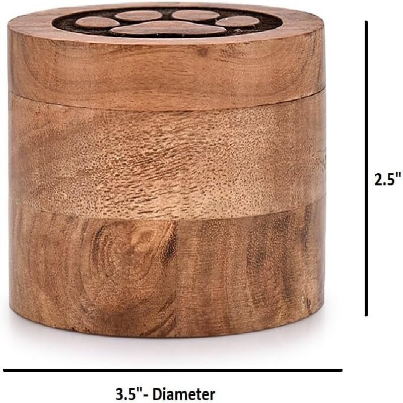 Wood Decorative Urns For Cats