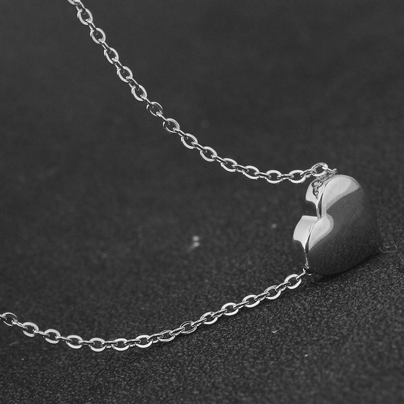 Silver Heart Urn
