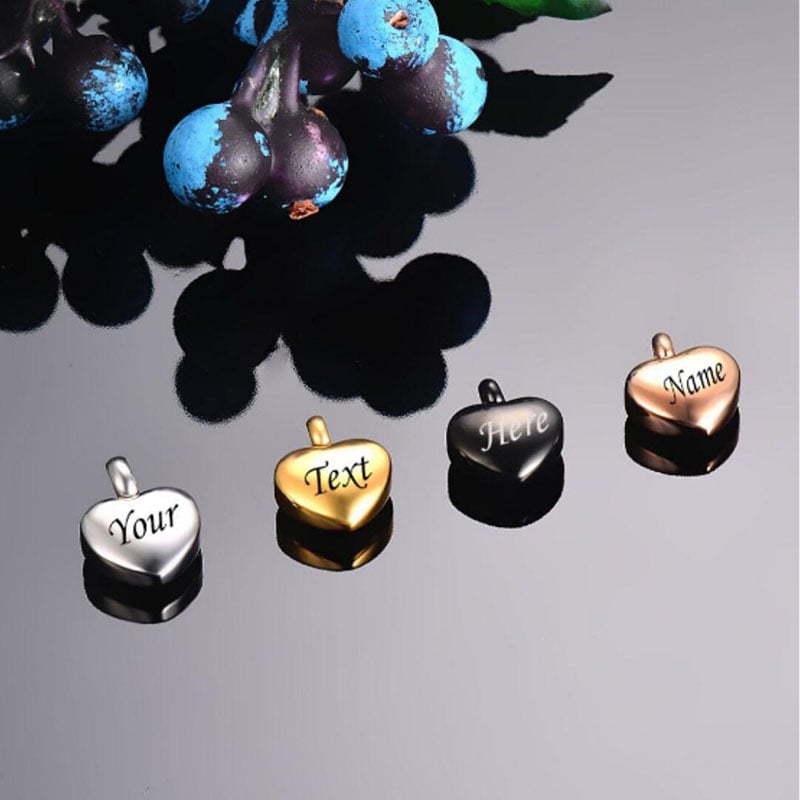 Cremation Heart Urn Necklace