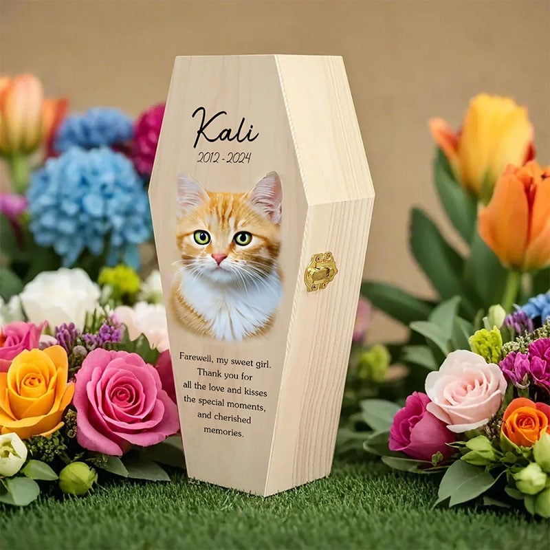 Wooden Coffin Boxes