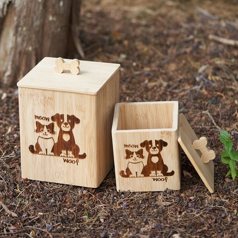 Bamboo Pet Urns