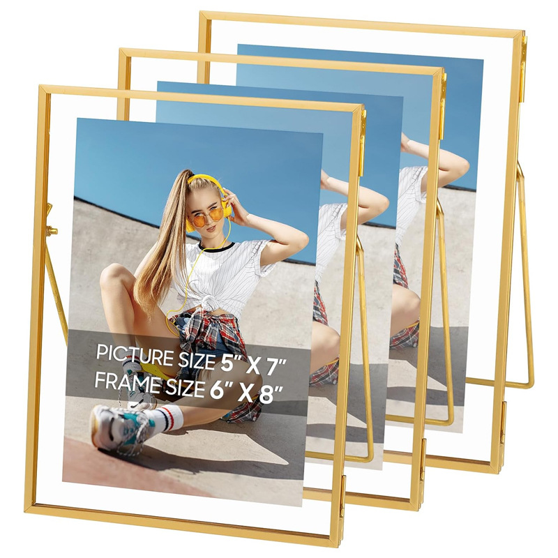 Gold Floating Frame