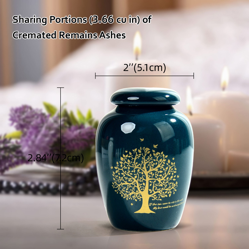 Mini Ceramic Cremation urn