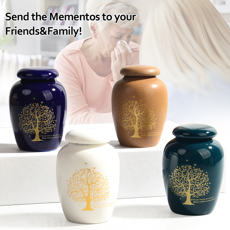 Mini Ceramic Cremation urn